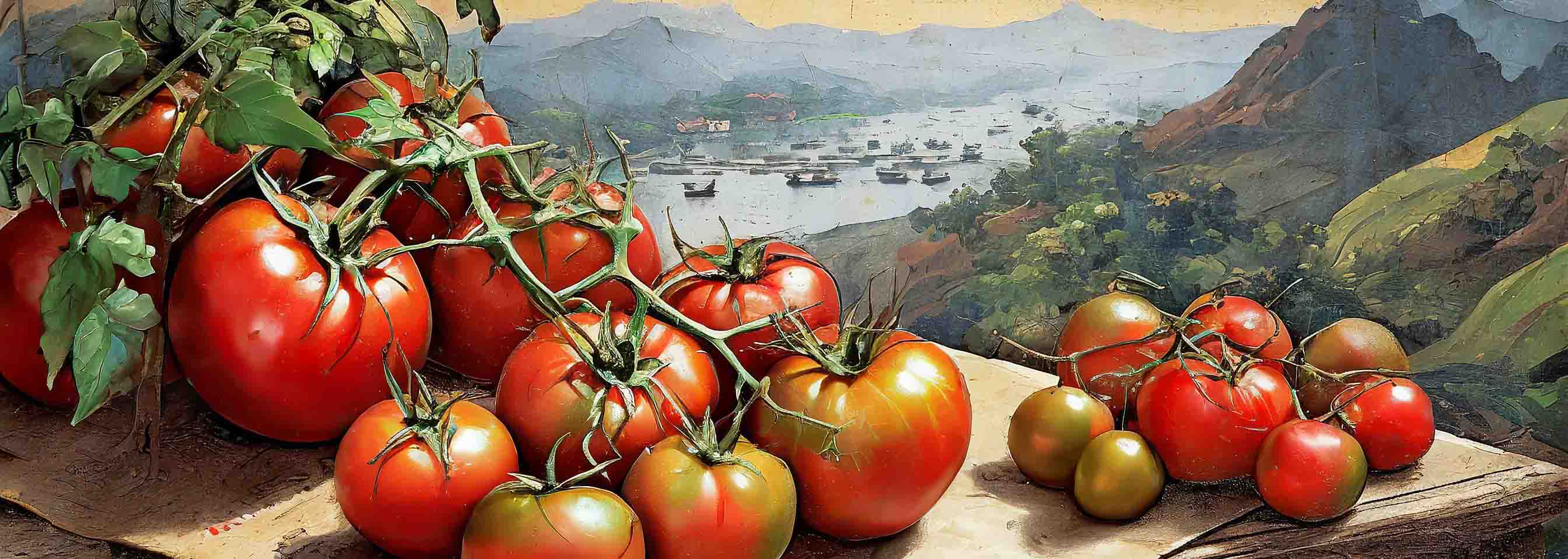 Tomato Plant Logo
